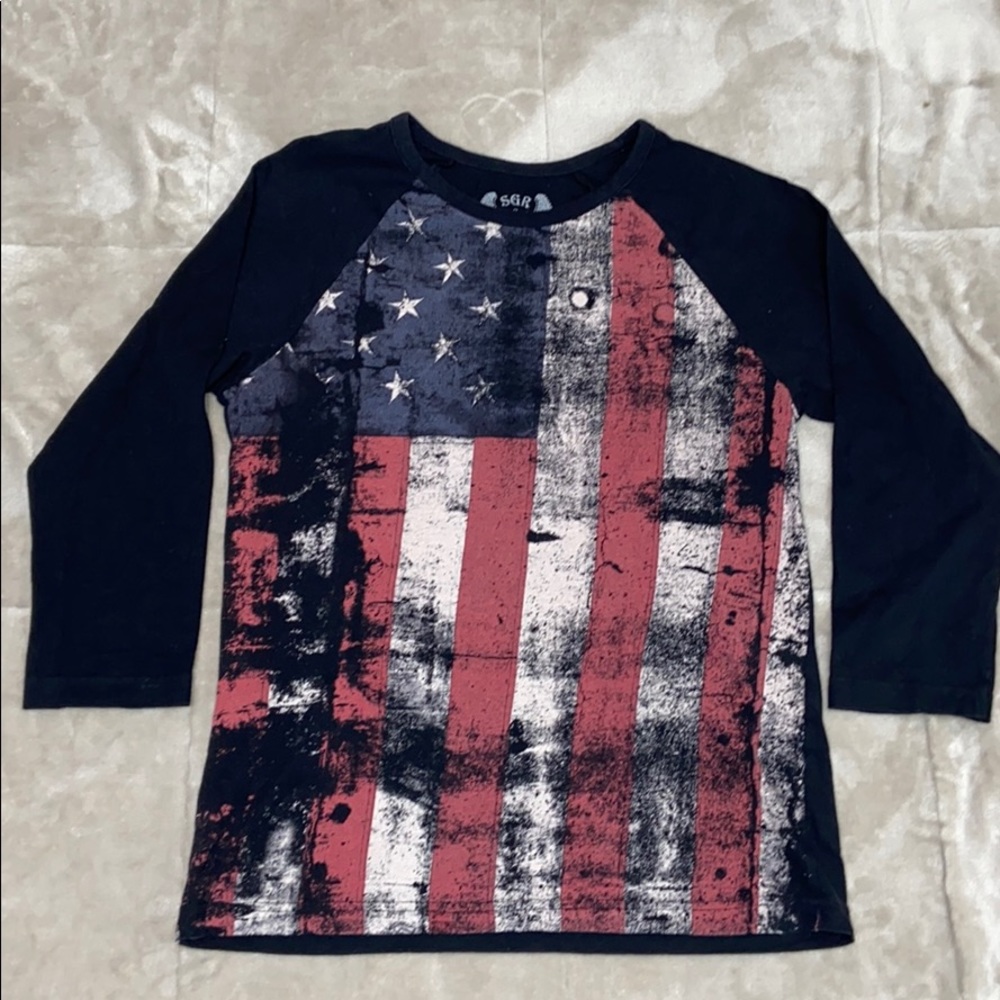 SGR 3/4 sleeve t-shirt.